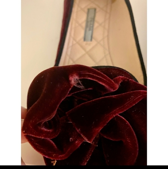 Prada Velvet Flat's - Picture 4 of 5